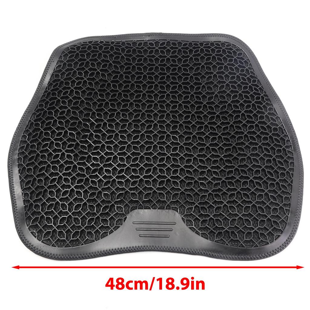 Honeycomb Design Gel Cushion Breathable Soft Summer Car Cooling Accessory Comfortable Support Elastic Gel Car Seat Cushion