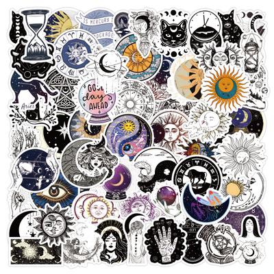 62 New Astrology Astrology Graffiti Stickers Waterproof Suitcase Notebook Stickers
