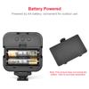 6500K LED Video Light Camera Pocket Lights Fill Lamp with 3 Cold Shoe Portable Photography Lighting for DJI Sony DSLR Canon Cameras