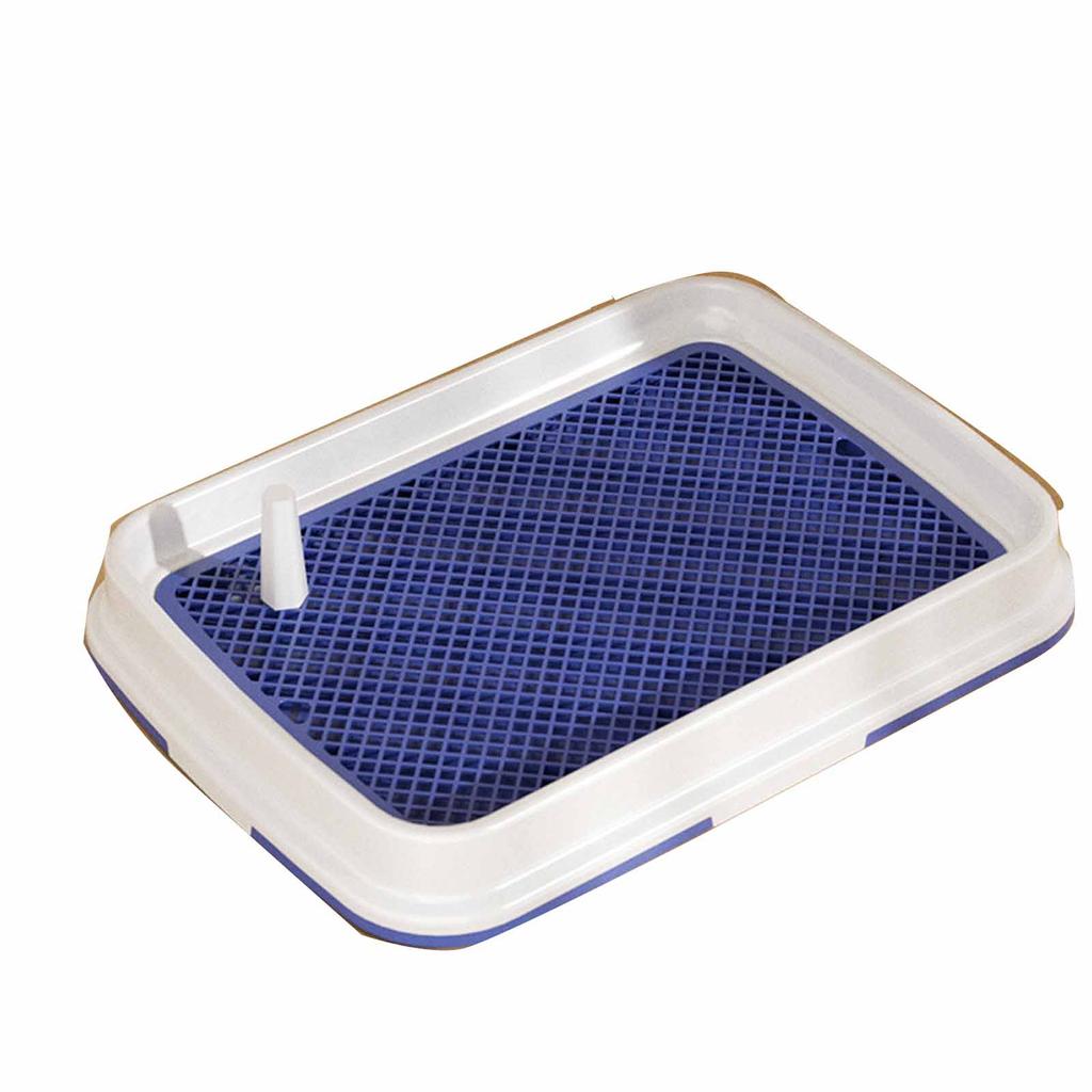 Toaleta dla szczeniąt małych psów, Miska z wysokimi barierami na mocz dla psów, Wewnętrzna kuweta dla zwierząt, Łatwe do czyszczenia akcesoria do usuwania psich odchodów