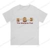 100 Cotton Tshirt  T Shirt Unisex The World Is Flat Engine Summer  Casual Short Sleeves S6xl