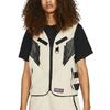 Jordan Gewebtes Netz-Patchwork Atmungsaktive Utility-Weste Herren Westen Strand-Hellgelb CZ4819-234