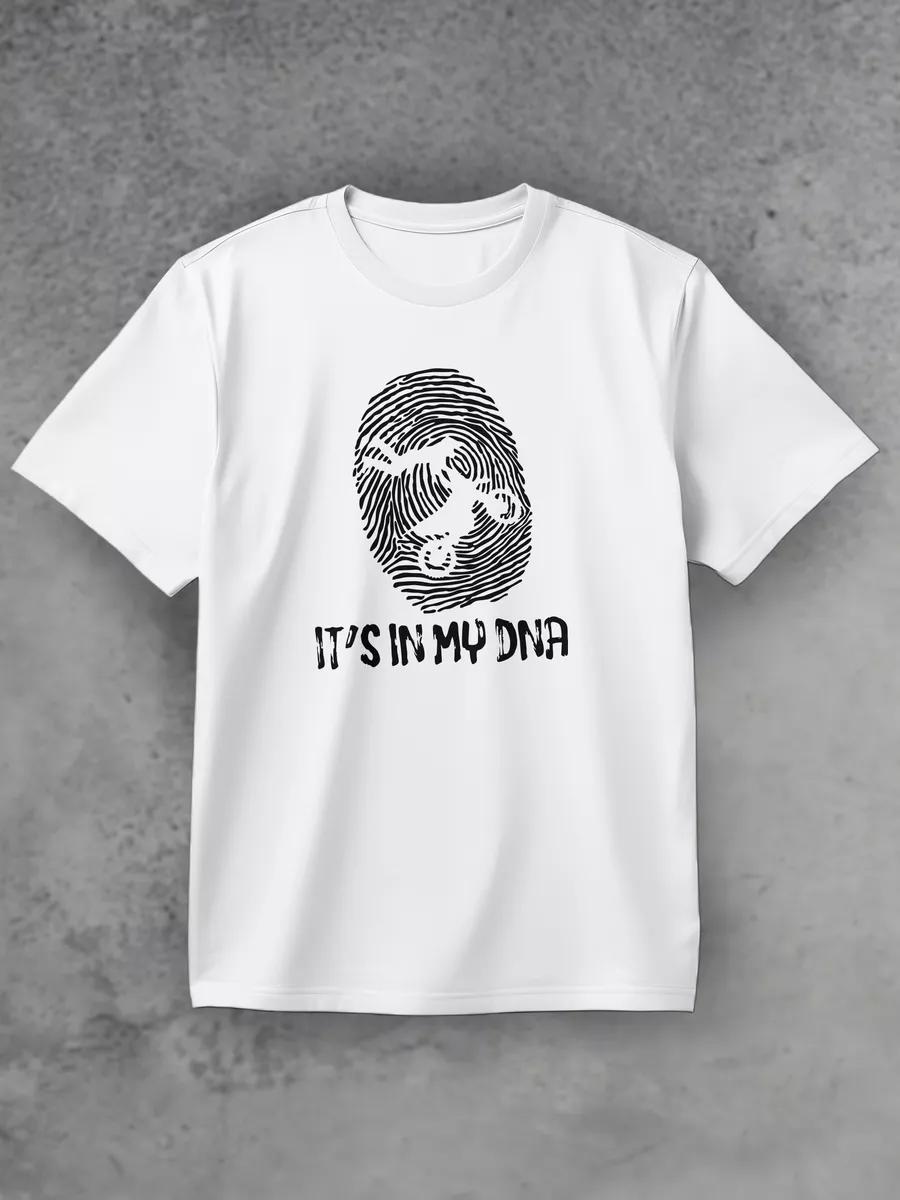 It’s in my DNA. Motorcycle T-shirt M