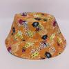 Bucket hat female European and American plants flower print pot hat summer student outdoor sunshade sun protection hat male trendy hat