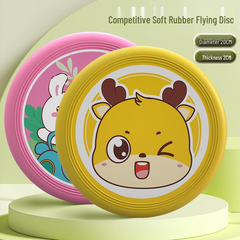Soft Boomerang Frisbee for Kids - Fun Outdoor Flying Disc Toy