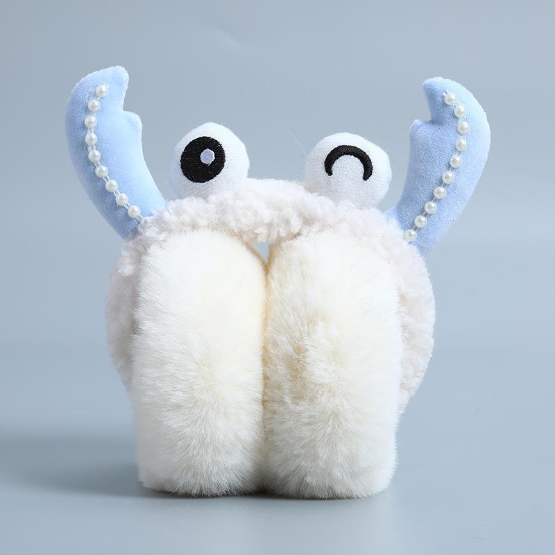 Foldable Stretch Earmuffs For Warm Schoolgirls Cute Plus Fleece Earmuffs Winter Men's Ear Caps For Ladies Ear Protectors For