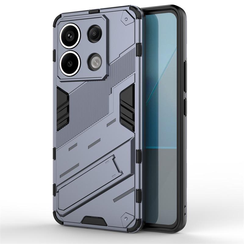 For Xiaomi Poco X6 5G Case Xiaomi Poco X5 X6 Pro 5G Cover Shockproof TPU Armor PC Holder Silicone Back Cover For Xiaomi Poco X6