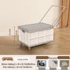 Deou Starlight Portable Folding Storage Cart