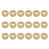 18Pcs Tuning Peg Gear Hex Hole Metal for Classical Guitar String Tuners Ratio 1:18