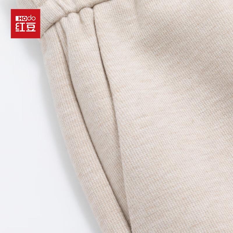 Hongdou Women's Cashmere Blend High-Waist Straight-Leg Pants