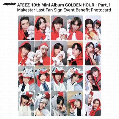 10th Mini Album Golden Hour Part.1 Makestar Last Fan Sign Event Photocard