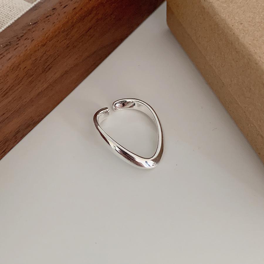 Korean Minimalist Adjustable Open Ring - Versatile Design for Index Finger