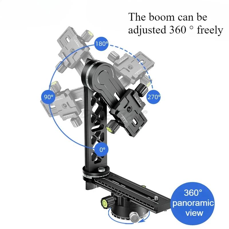 720 Degree Panoramic Gimbal Professional Connector for DSLR Cameras, Stable Photography Gimbal Bracket Accessories