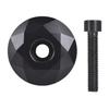 31.8MM Bicycle Headset Top Cap with Bolt CNC Aluminum Alloy MTB Mountain Road Bike Front Fork Stem Top Cover Bike Accessories