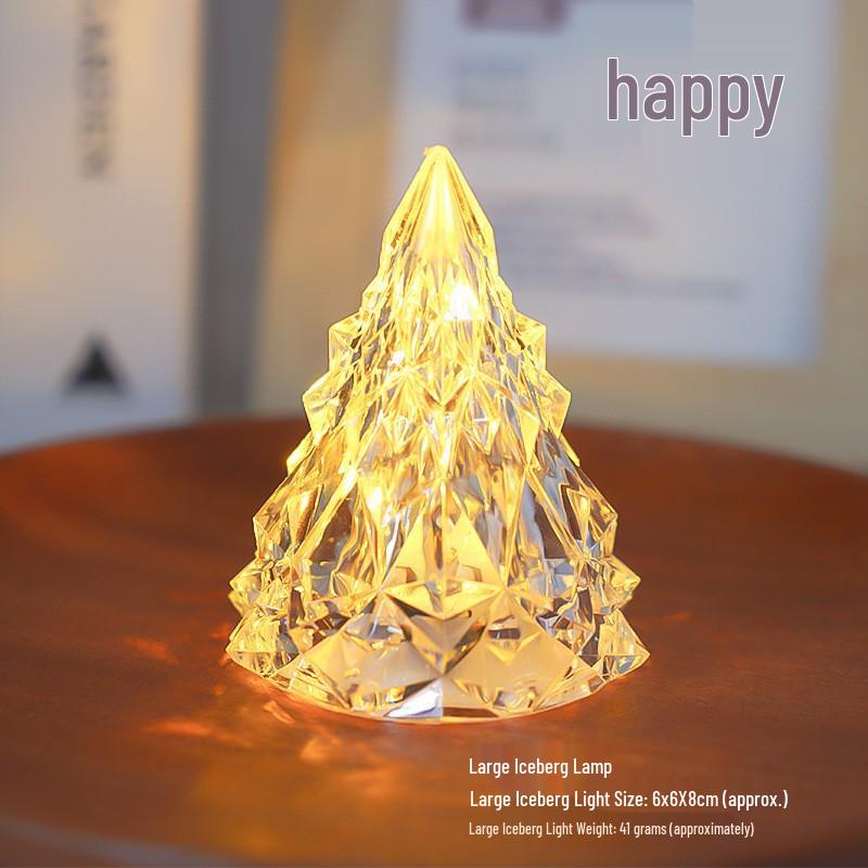 

Iceberg Night Light: Snow Mountain Lamp for Bedroom Ambiance - Ideal Gift for Couples & Friends