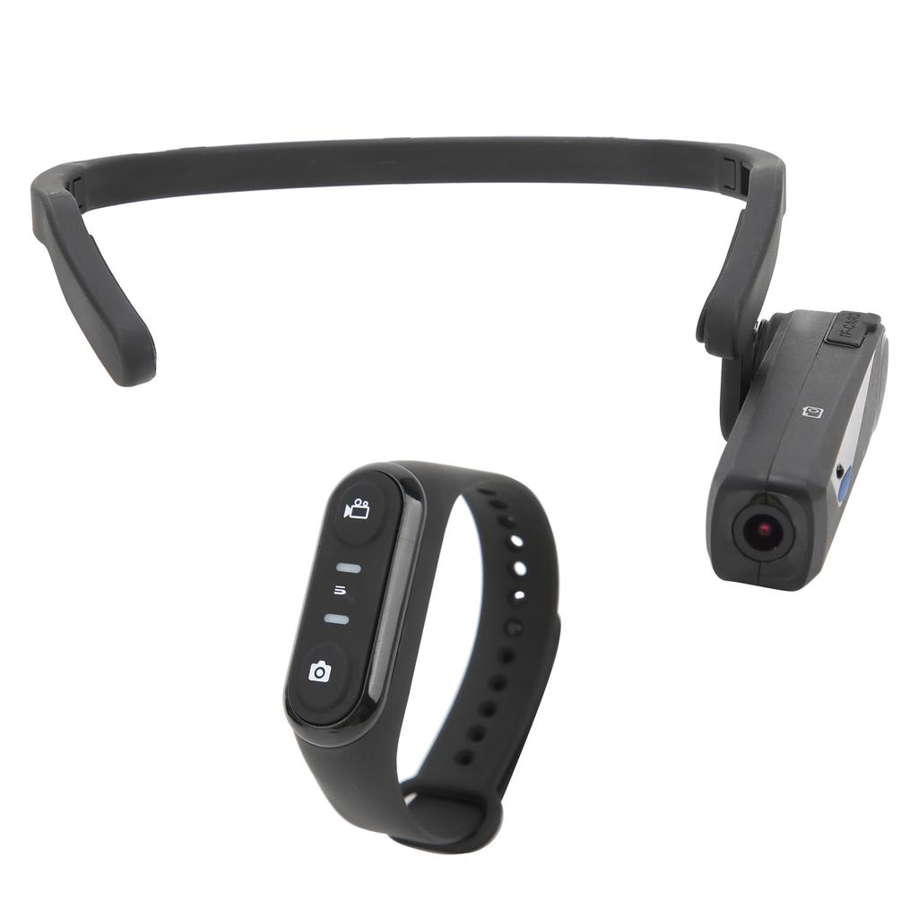 WiFi Head Wearable Vlog Cameras 1080P Full HD Hands Free Camcorder with