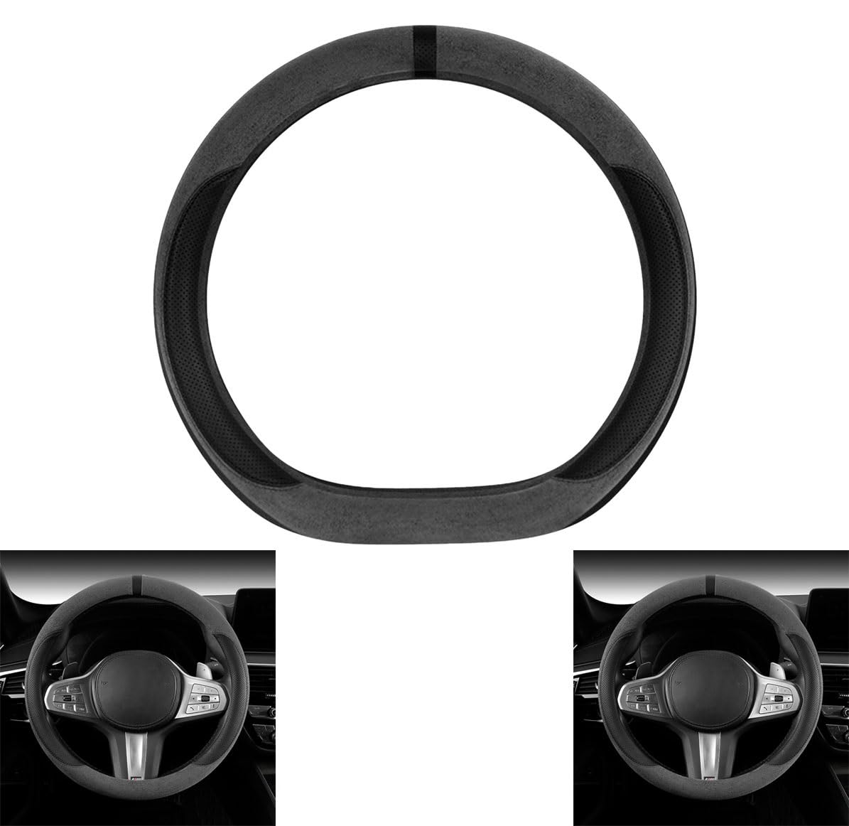 

[Модель 2024 года] Чехол на рулевое колесо подходит для Mazda CX-60 / CX-3 / CX-5 / CX-30 Type D