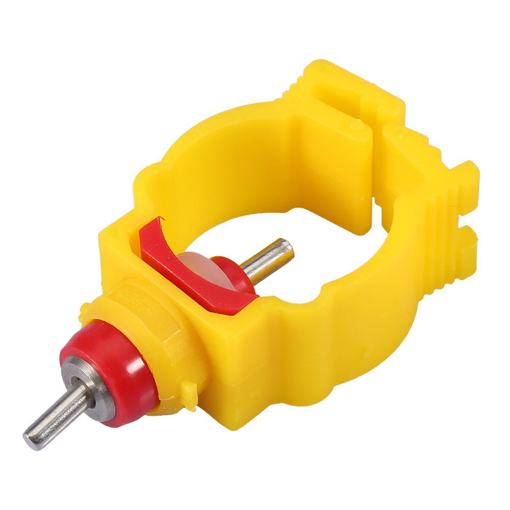 20pcs/pack Automatic Chicken Feeder Nipples   Poultry Water Drinking Dispenser for 20mm Pipe