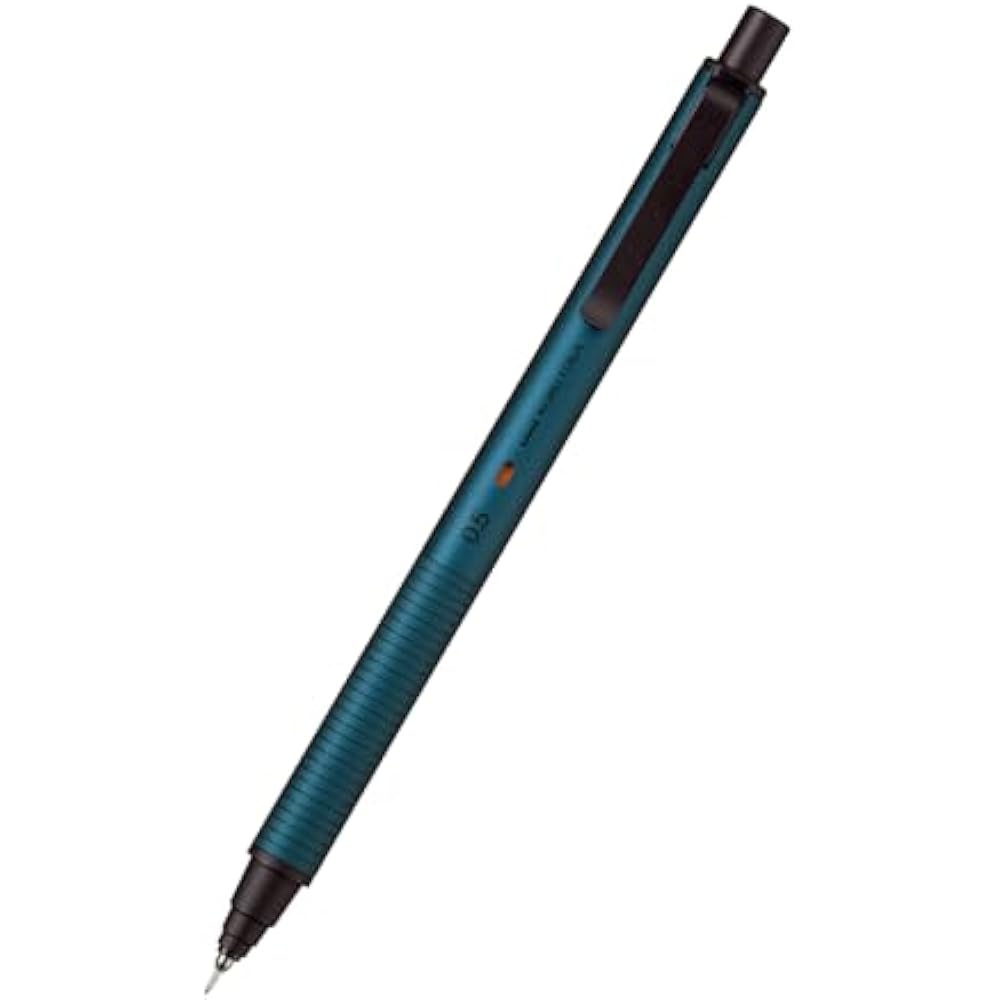 Mitsubishi Pencil Mechanical Pencil Kurt Gametal 0.5mm Silent Blue M5KH1P.10