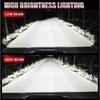 H7 Headlight H4 Bi LED Bulbs for Car CANBUS 6500K 1500W High Power Auto Lights Mini Wireless Turbo Fan Automobile LED Headlamp