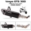 Vespa GTS 300 Scorpion Exhaust Mid-Tail Section for 08-21 Models