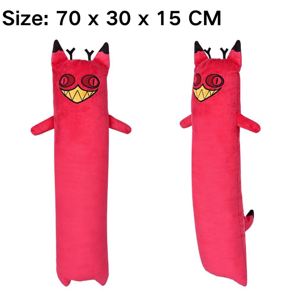 Cursed Cat Alastor Cosplay Plush Angel Dust Husk Lucifer Fat Nuggets Plushies Cartoon Hotel Fantasy Birthday Gifts Mascot Props