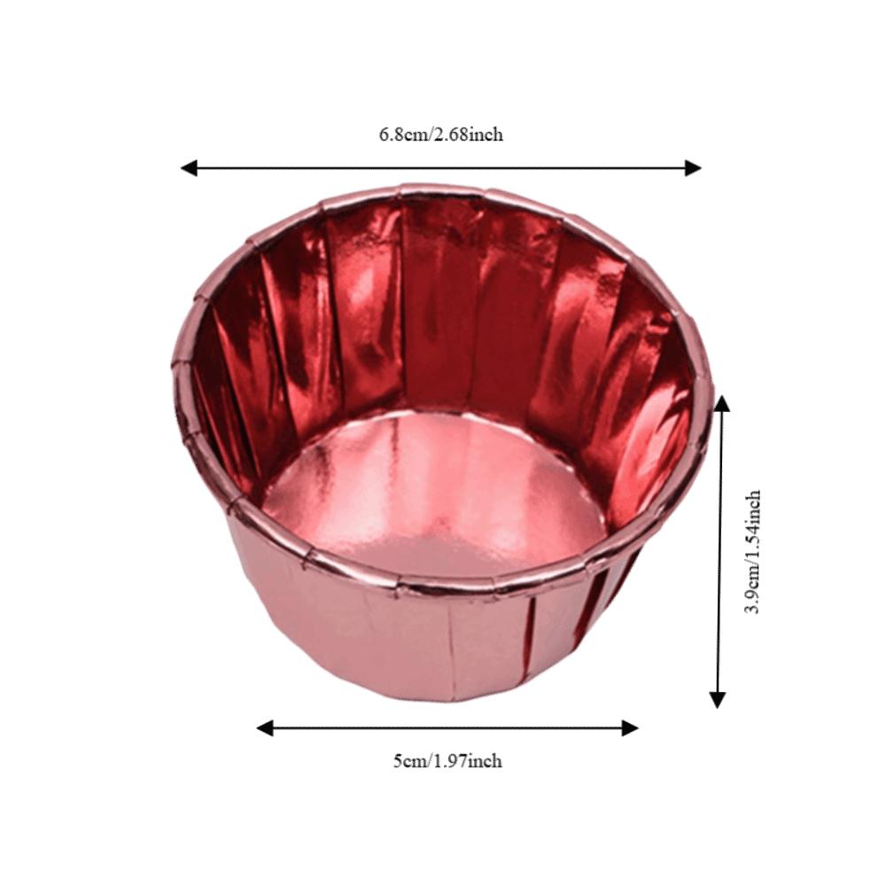 Non-stick Cake Cups Heat Resistant Cupcake Cups Thick Little Baking Cups  Party
