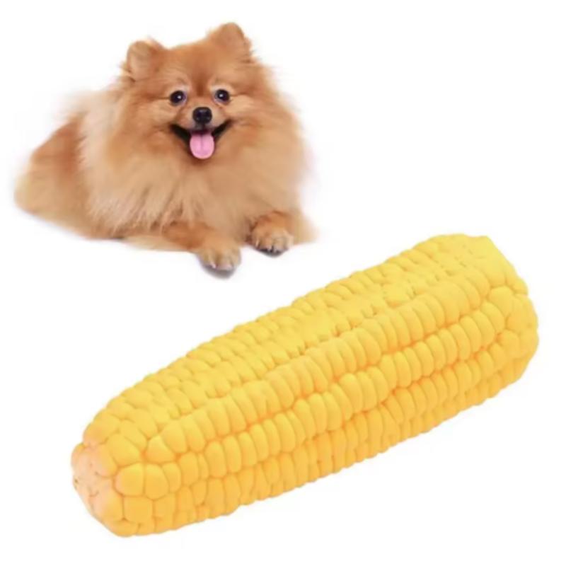Dog Toys Sound Corn Puppy Grinding Teeth Cleansing Toys Self-Hi Pet Products