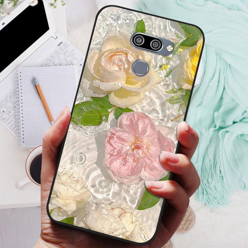 for LG K50 Q60 Case K 50  Soft TPU Silicone Phone Covers for LG Q60 LGK50 K 50 LGQ60 Case Bumper  Q 60 Shockproof Coque Cover