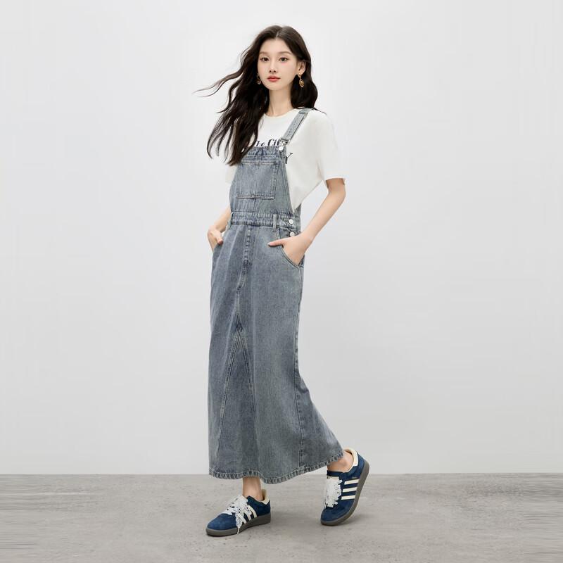 

Autumn Water Yiren Women s Denim Strap Dress L