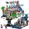 My Worlds Cross Whistle The Sword Outpost Compatible 21246 Dark World Building Brick Model Building Toy Kids Birthday Gift Toys