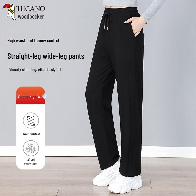 

Woodpecker Women s High-Waist Comfort Stretch Casual Pants 3XL
