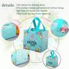 Easter Handle Tote Bags – Reusable Non-Woven Gift Bags For Bunny Egg Hunt Party Favors – 4/6/12 Pack Options (8.26x7.87x5.9")