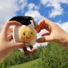 Boiled Egg Stuffed Toy 5.5 Inches Happy Boiled Plush Fluffy Egg Plushie