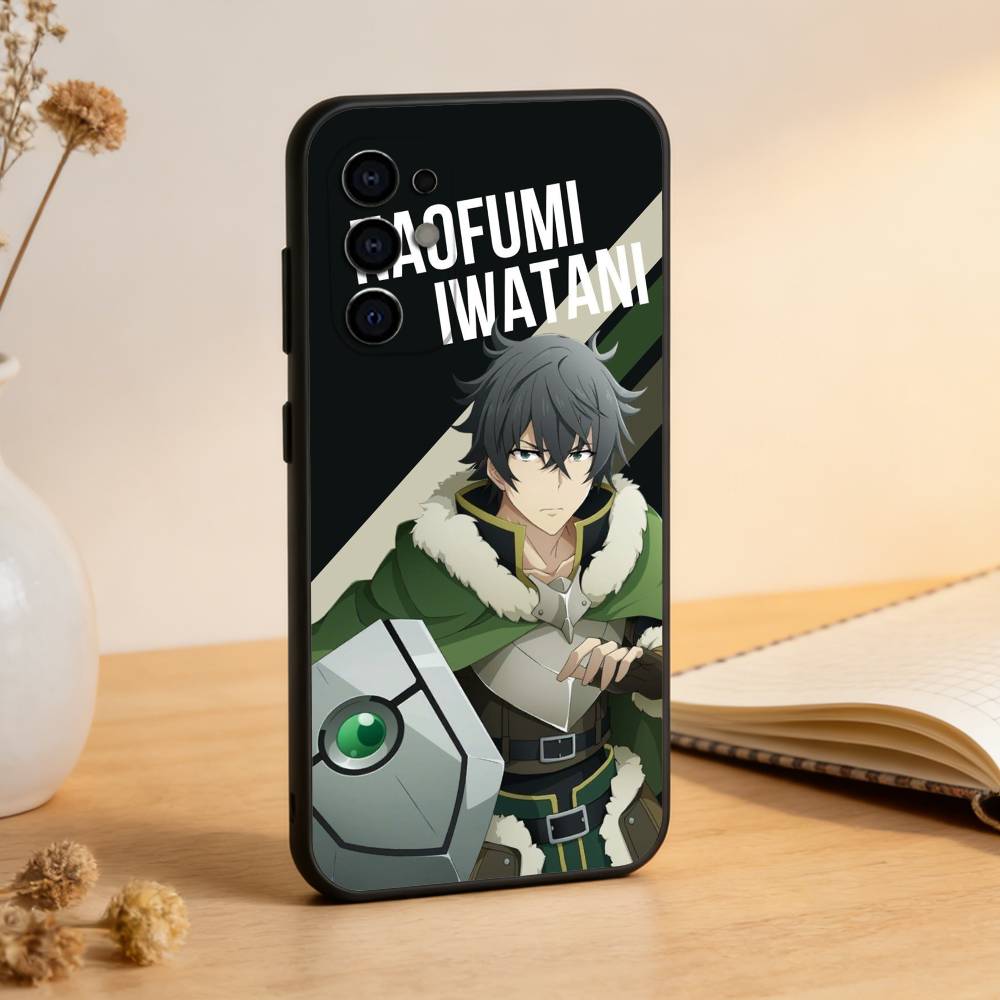 

The Rising of the Shield Hero Phone Case Black Silicone Soft For Samsung S25,S24,S21,S22,S23,S30,Ultra,S20,Plus,Fe,Lite Samsung S24