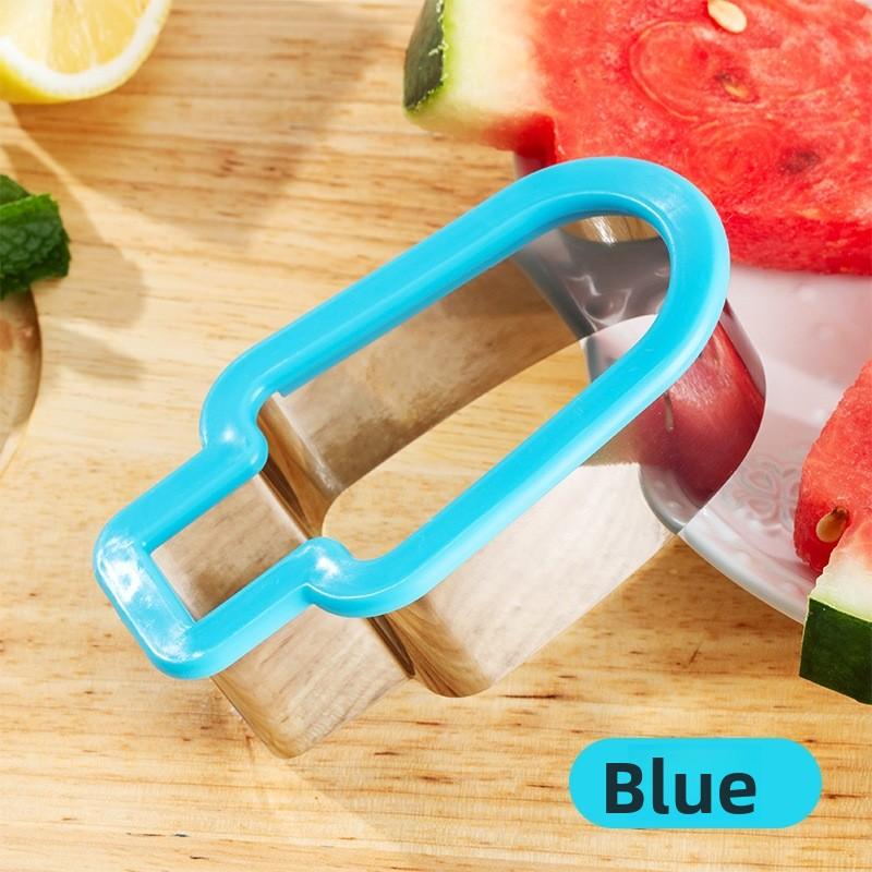 

Слайсер Арбуз Дыня-лед Резак Кухня лето прохладные Гаджеты Форма Нож для фруктов любопытный Гаджет Аксессуары Полезный для Вещей 1PCS синий
