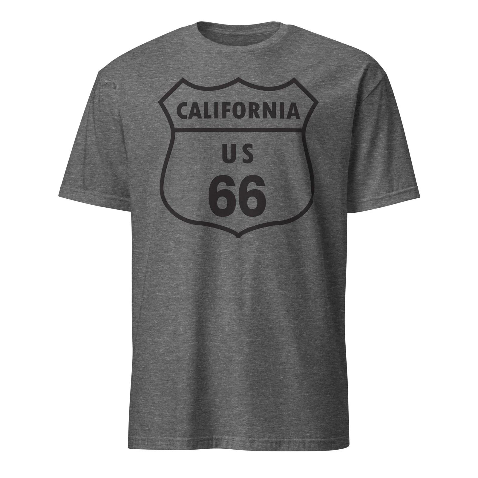 Vintage Route 66 road T-Shirt Historic Sign 100th Anniversary Aesthetic M