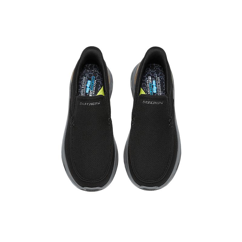Skechers Scarpe casual versatili, semplici e comode da uomo USA Scarpe da uomo 205770-BLK