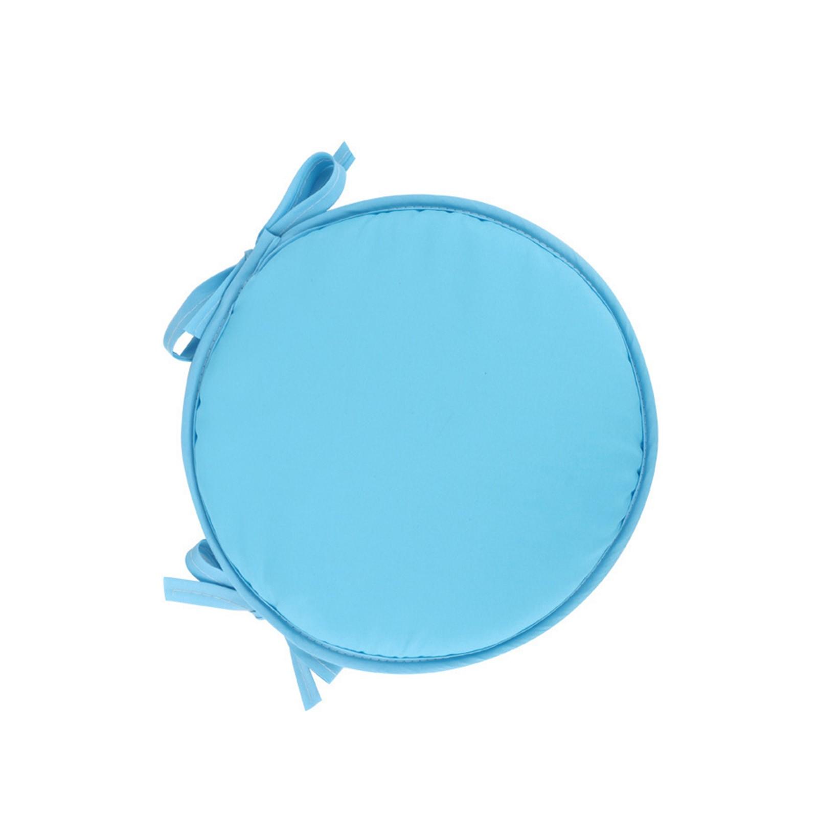 

Цветная подушка для стула для использования в помещении/на открытом воздухе, круглая подушка, коврик для садовой террасы - диаметр 38 см, коврик для садовой мебели, круглый коврик для сидения в саду One Size