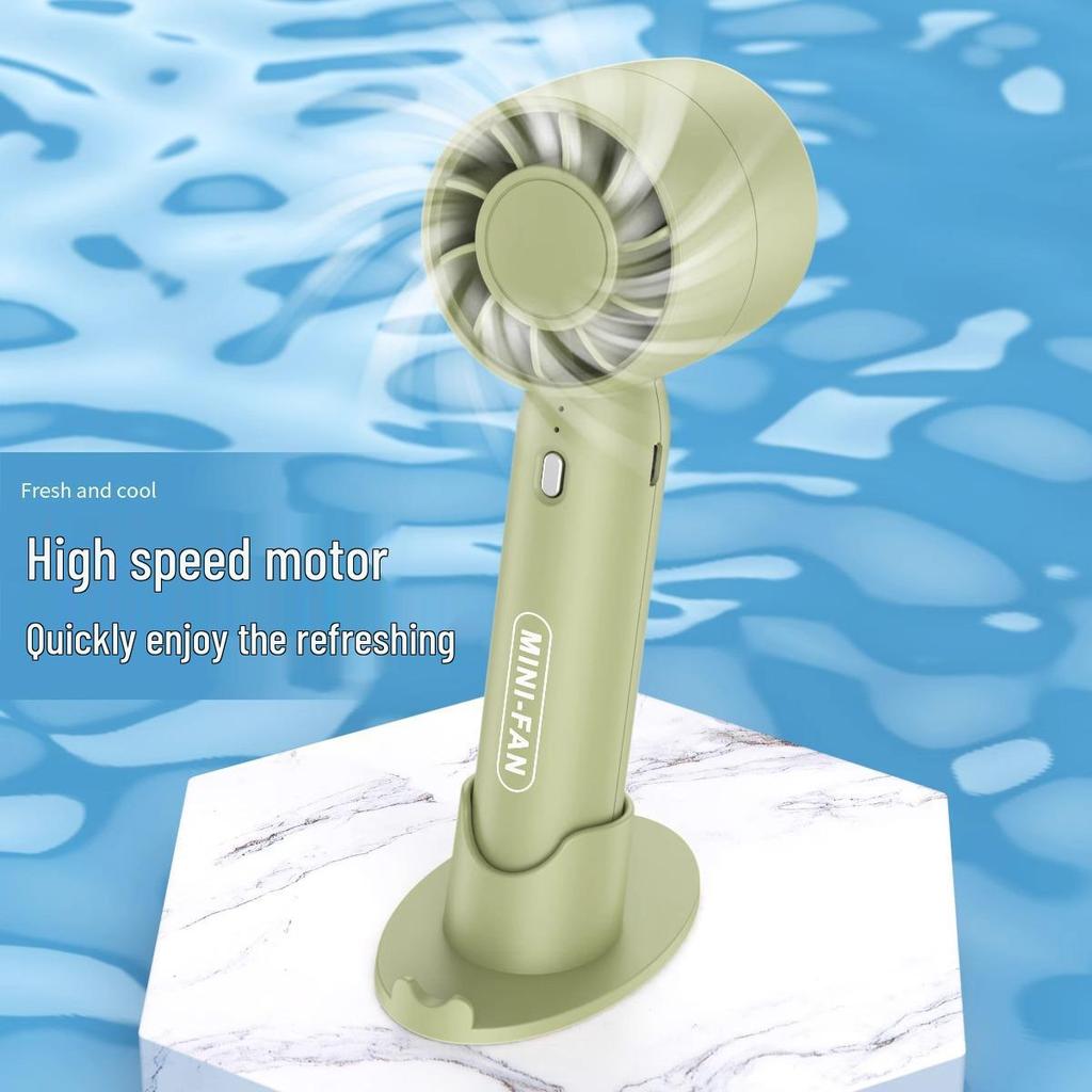 Portable Silent Mini USB Desktop Fan - Compact Brushless Personal Electric Fan for Dorms