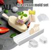 DIY Dessert Making Tools Popsicle Mold Set, Easy Shaping And Decorating Mold, to Clean Baking Accessories Reusable Kitchen Gadgets, for Homemade Cake