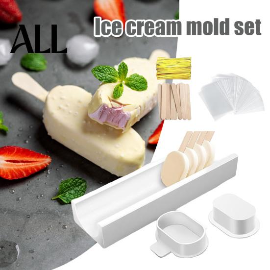 DIY Dessert Making Tools Popsicle Mold Set, Easy Shaping And Decorating Mold, to Clean Baking Accessories Reusable Kitchen Gadgets, for Homemade Cake
