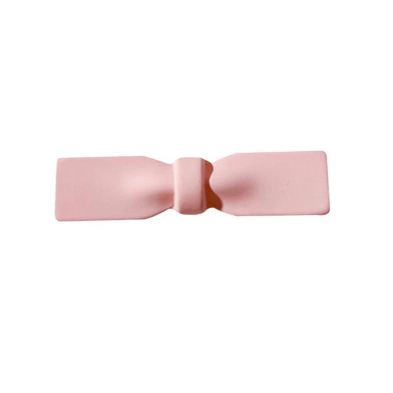 Pink Dopamine Hair Clip: Y2K Seamless Round Hairpin - Cute Small Side Clip for Women’s Bangs