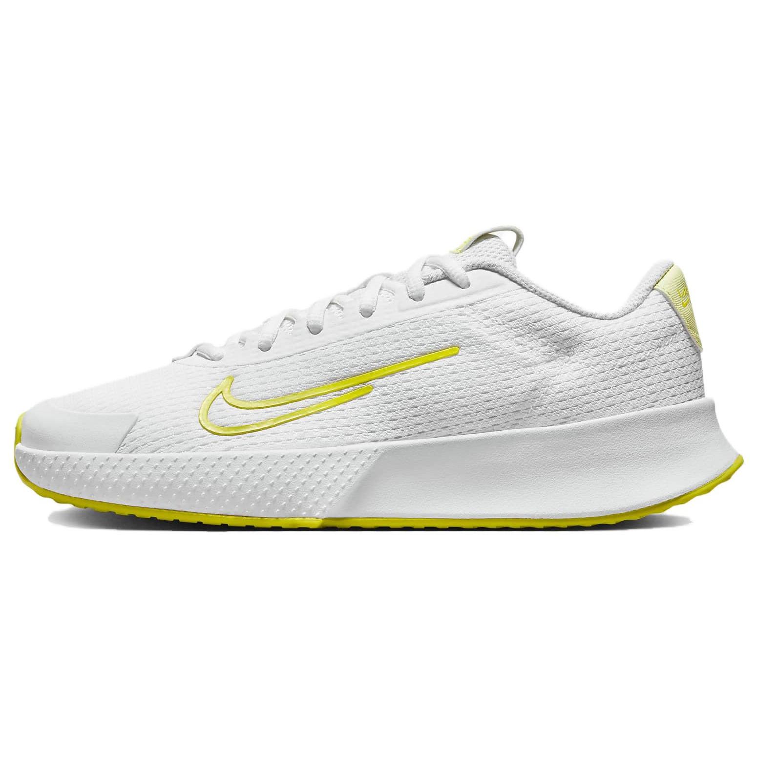 

new Nike Court Vapor Lite 2 HC White High Voltage Women s 42