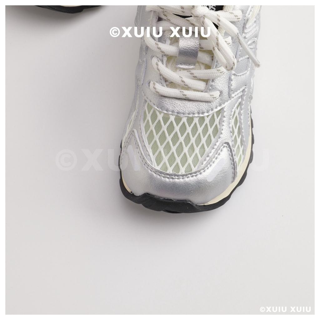 XUIU "Ghost Family Joint Name" Retro Children's Functional Forrest Gump Shoes Spring and Summer Single Net Boys and Girls [Wenzhou Shoes]