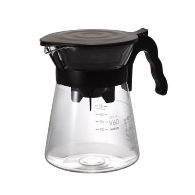 HARIO V60 Drip-in Kahve Demleme Sunucusu, 2 Kişilik El Demleme Kahve Potu, VDIR-02-B