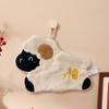 Creative Hanging Hand Towel Coral Velvet Thickened lamb-shaped Handkerchief Soft Household Kitchen Wipe Cloth Home Decor