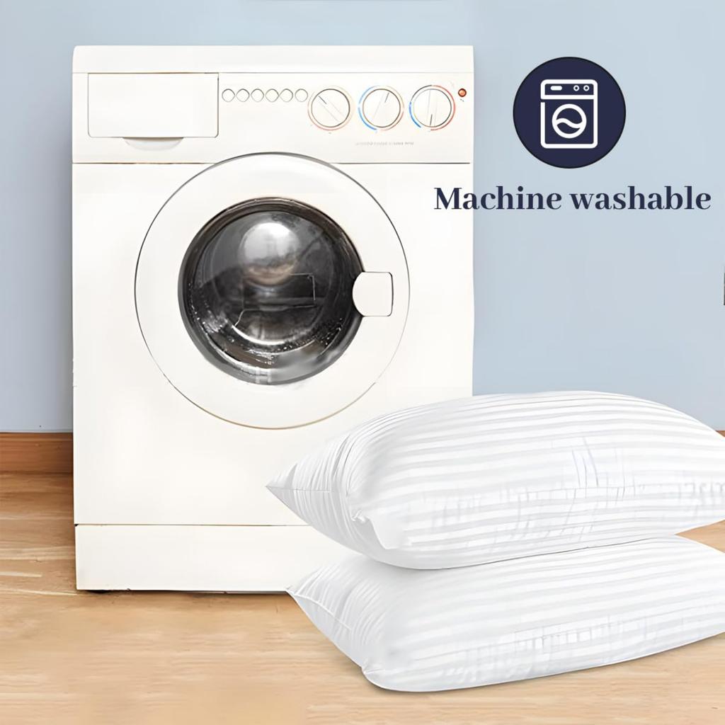 Bed Pillows Standard Size Set Of 2,Home & Hotel Bed Pillows,Shape Retention For Side,Back Or Stomach Sleepers,Breathable,Soft,and Cool