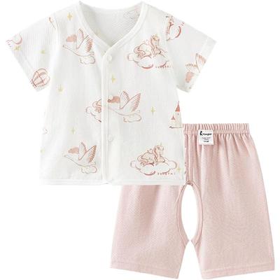 Tongtai Baby Pure Cotton Short Sleeve Summer Set
