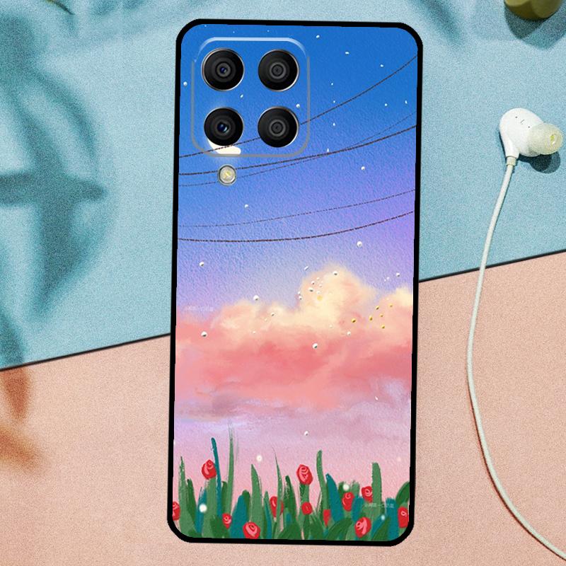 Korean Sunset Scenery For Samsung Galaxy M31 M11 M23 M12 M13 M14 M15 M35 M55 M34 M54 M33 M53 M32 M52 M06 M16 Case